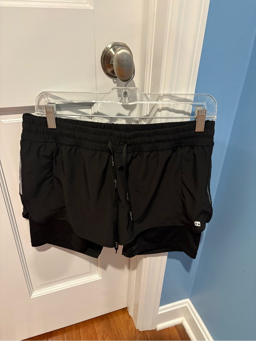 Hind Black Women's Athletic Drawstring Shorts